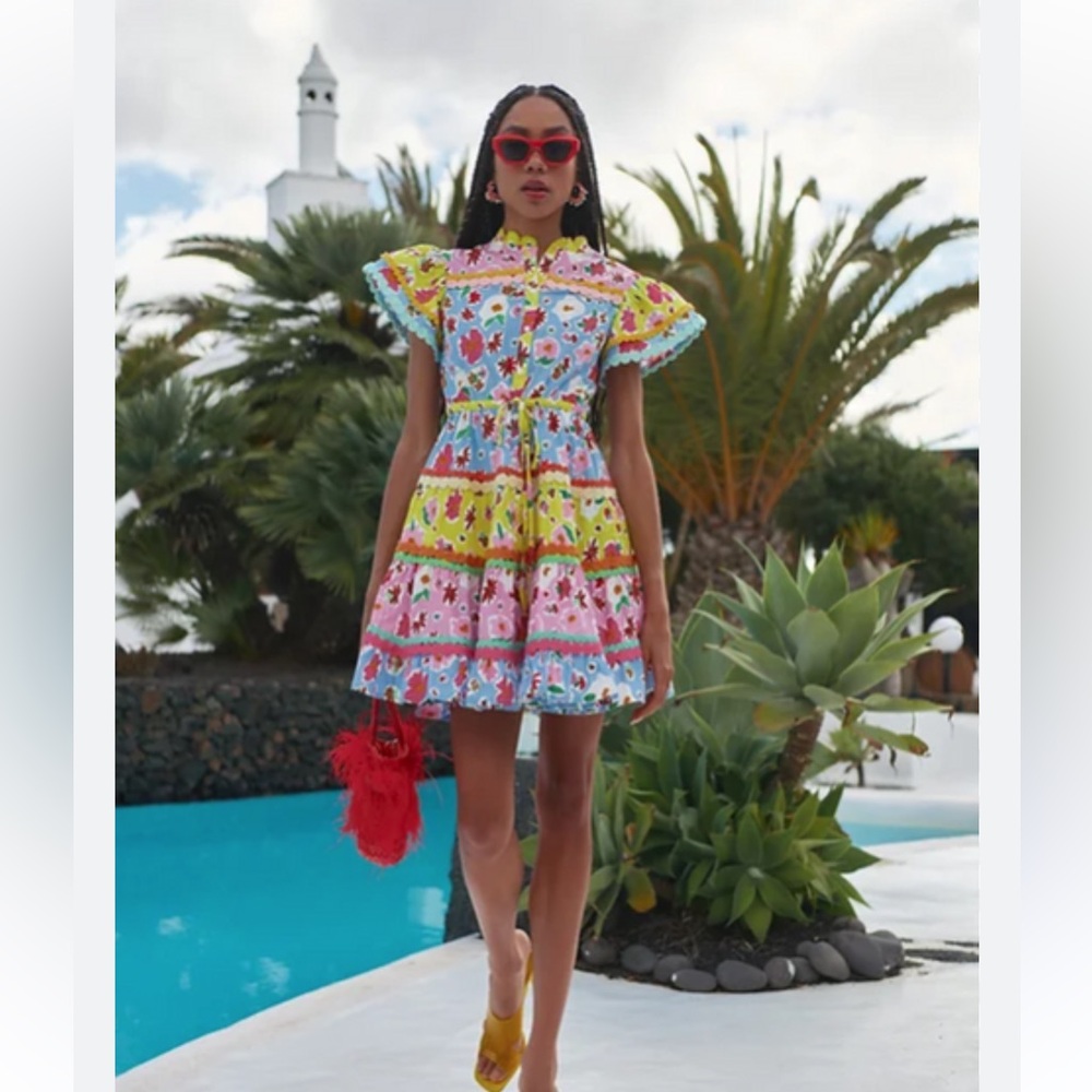 CeliaB Aventurine mini dress Small